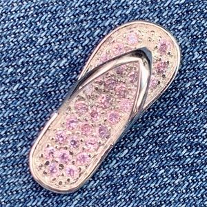 925 PAS Flip Flop Charm